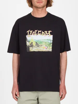 Crossworld T-shirt - BLACK