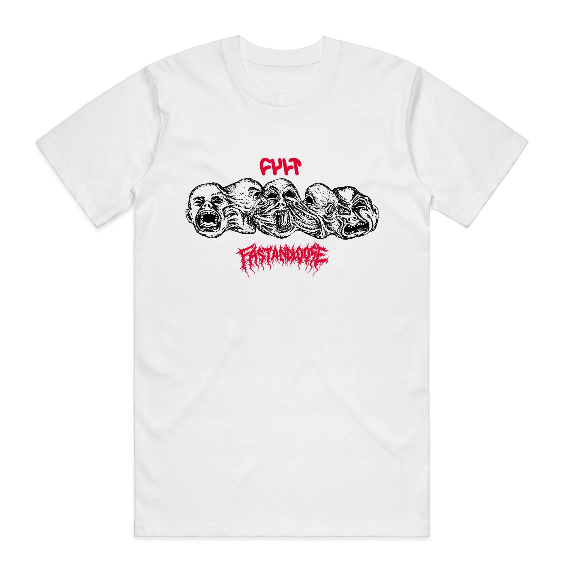 Cult x Fast And Loose Dysphoria T-Shirt - White