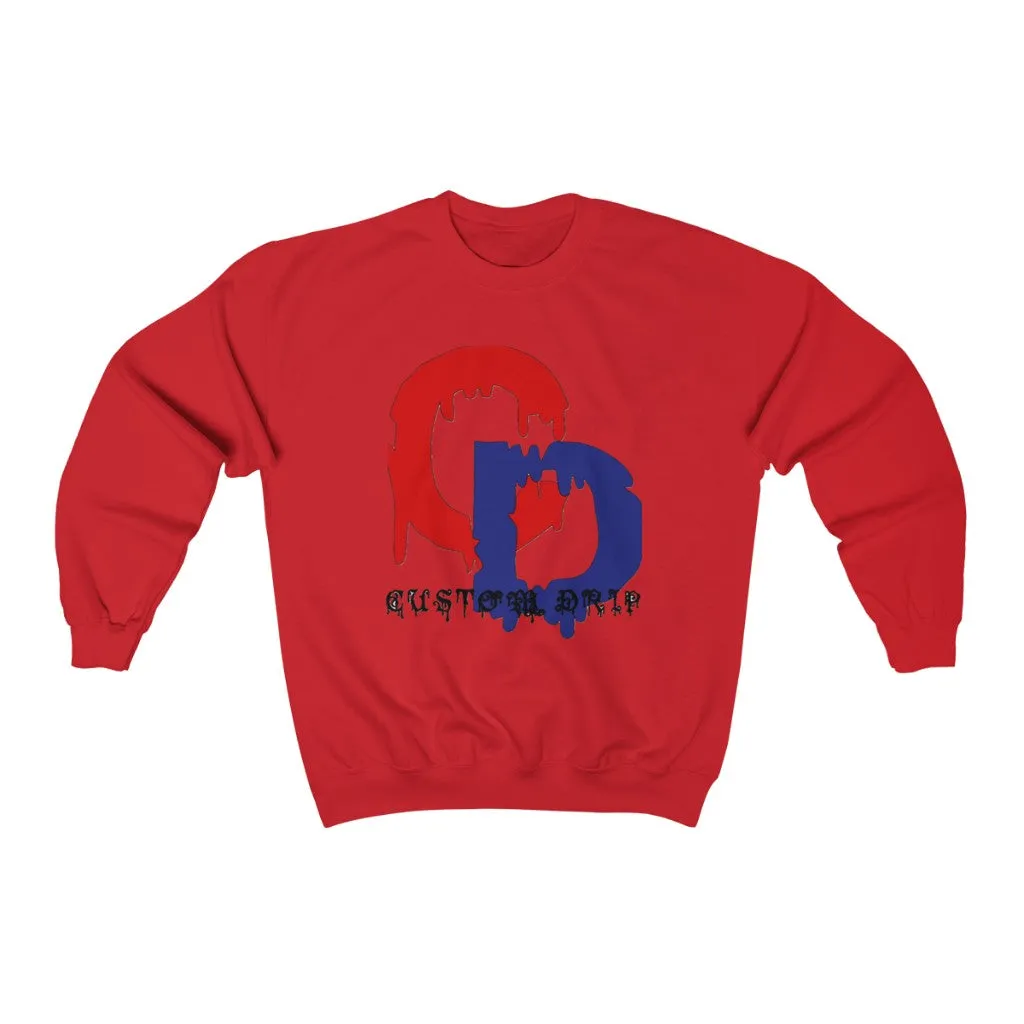 Custom Drip Unisex Heavy Blend Crewneck Sweatshirt
