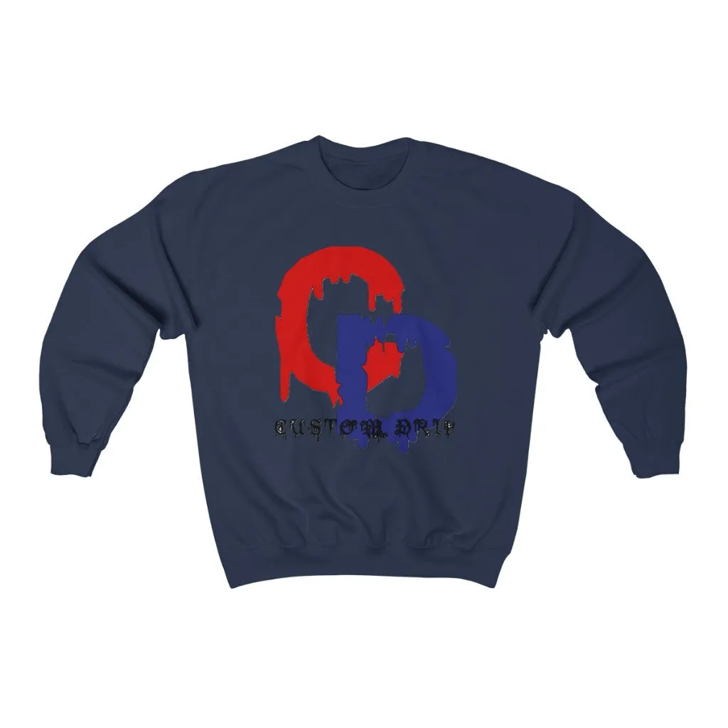 Custom Drip Unisex Heavy Blend Crewneck Sweatshirt