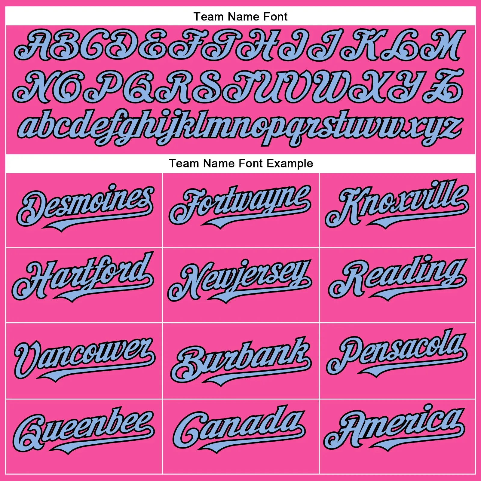 Custom Pink Light Blue-Black Authentic Baseball Jersey