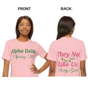 Custom They Not Like Us Homecoming T-shirt