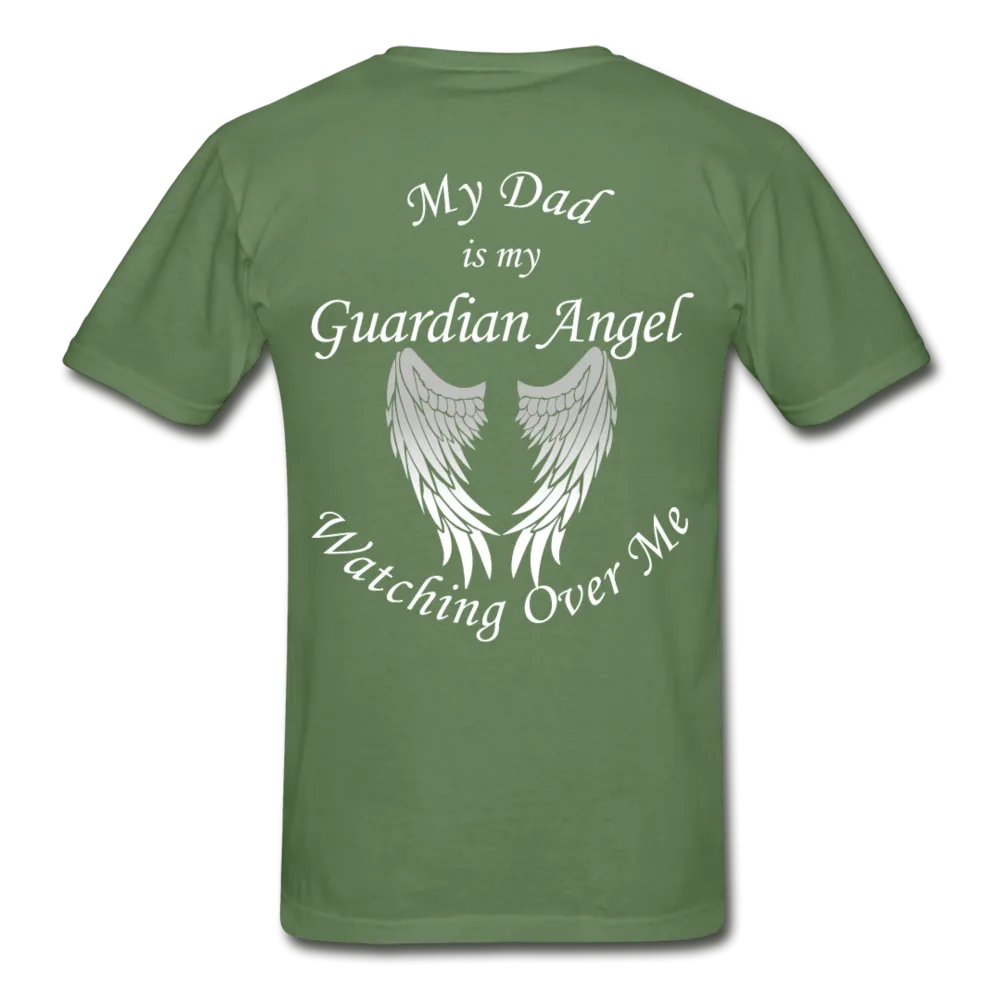 Dad Guardian Angel Gildan Ultra Cotton Adult T-Shirt (CK1358)