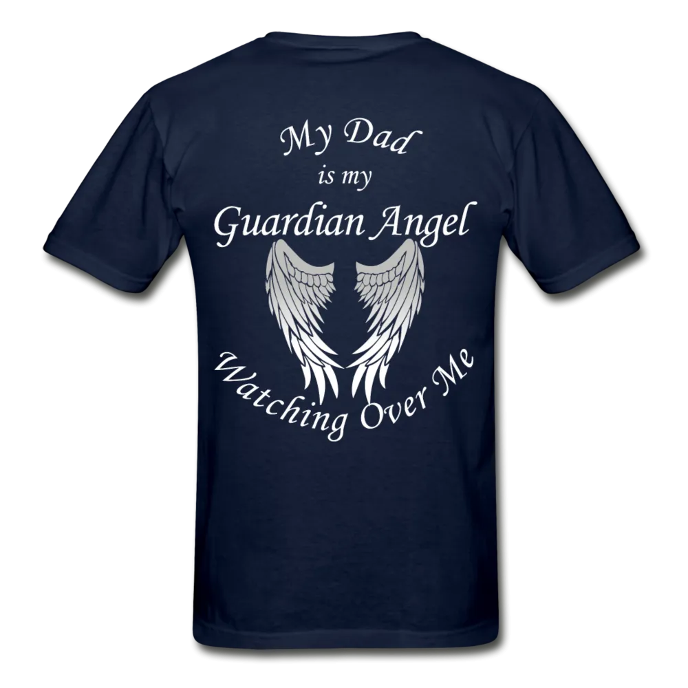Dad Guardian Angel Gildan Ultra Cotton Adult T-Shirt (CK1358)