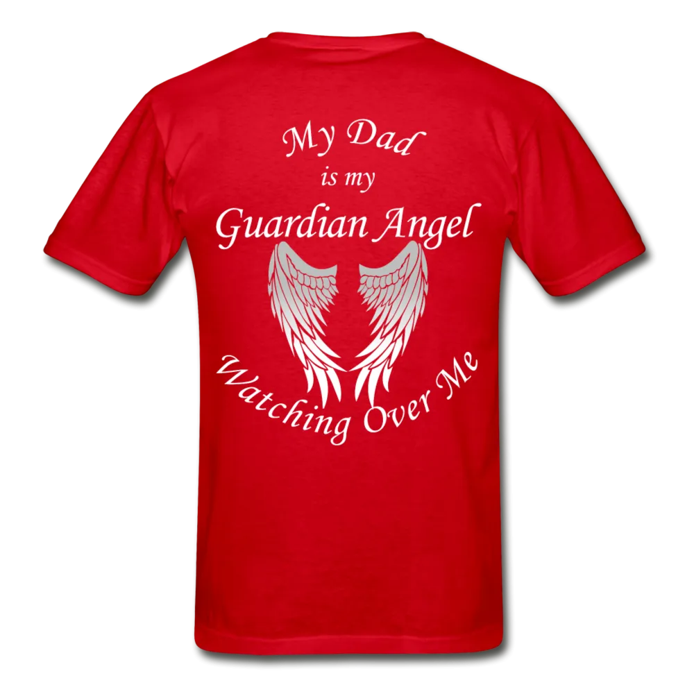 Dad Guardian Angel Gildan Ultra Cotton Adult T-Shirt (CK1358)