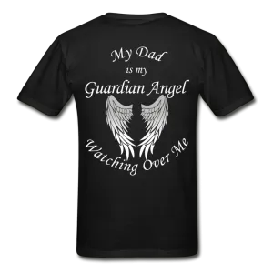 Dad Guardian Angel Gildan Ultra Cotton Adult T-Shirt (CK1358)