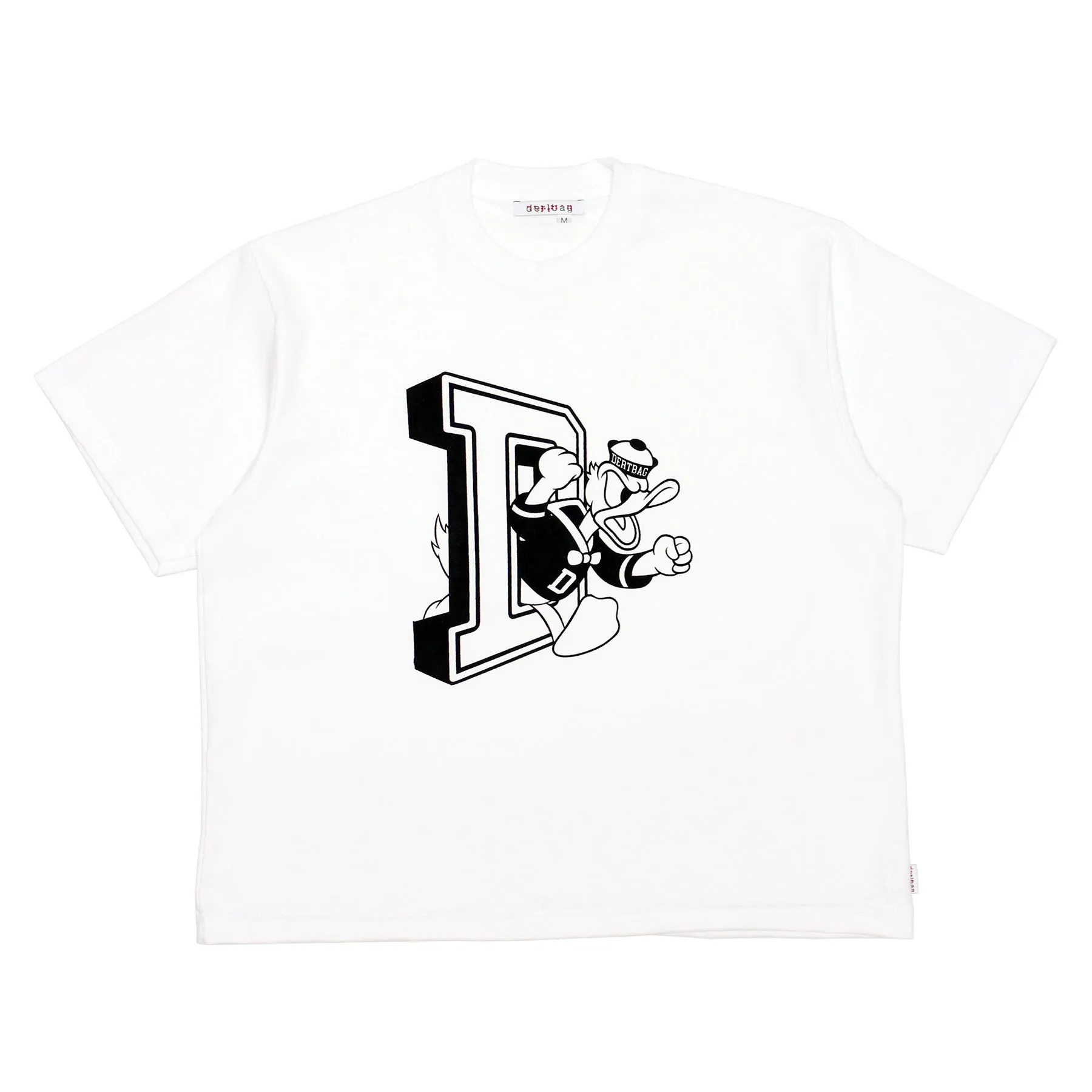 dertbag Duck Single Stitch Tee (White)