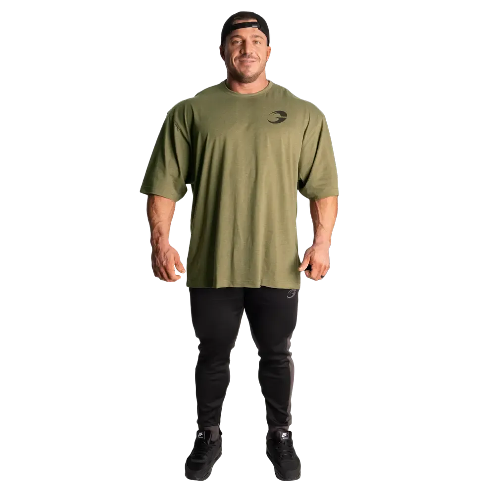Division Iron Tee - Army Green Melange