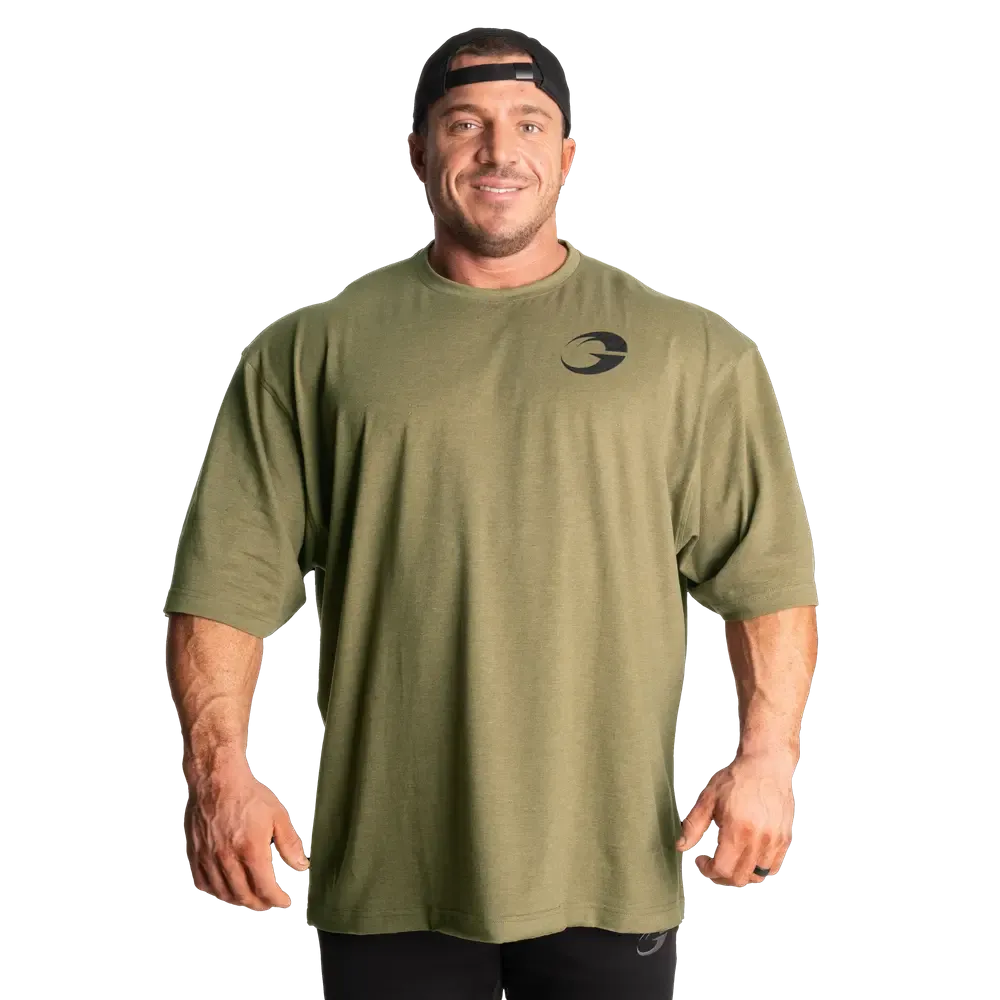 Division Iron Tee - Army Green Melange