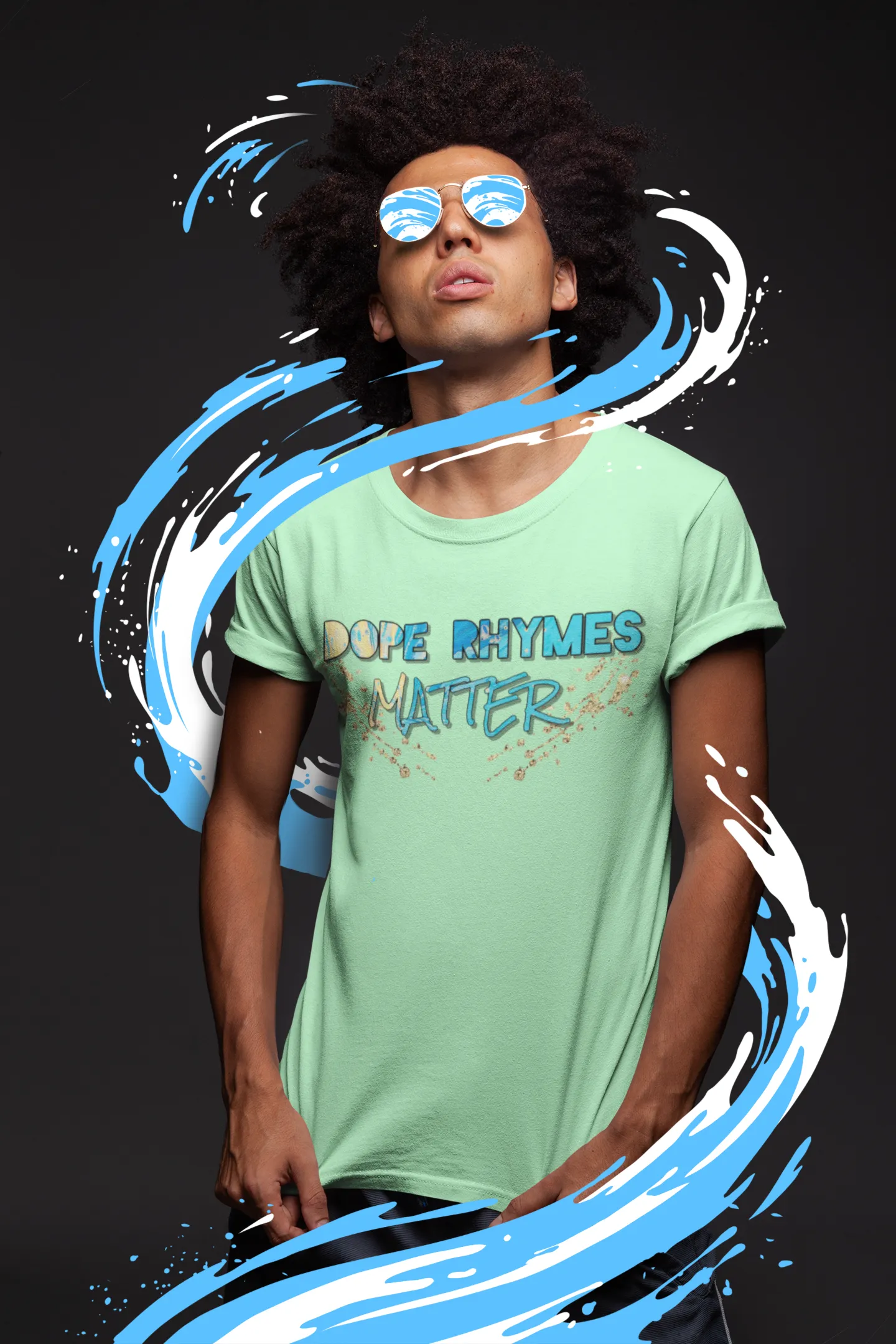 Dope Rhymes Matter Tee