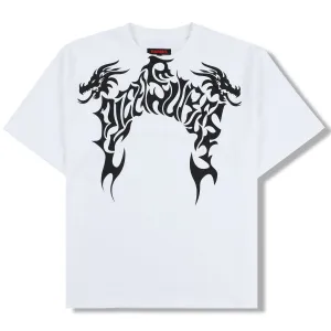 DRAGON HEAVYWEIGHT TEE (WHITE)