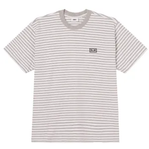 Established works eyes stripe ss Ash grey multi