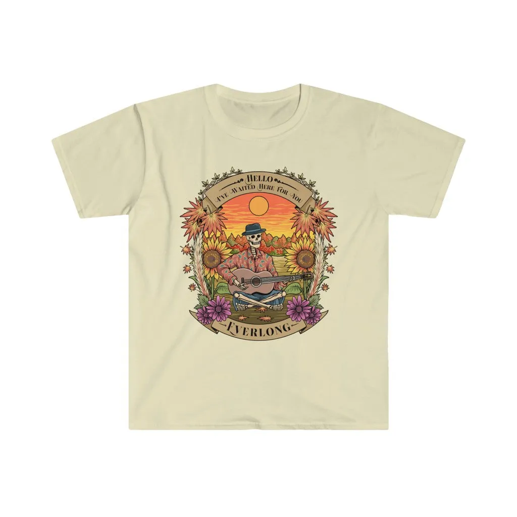 Everlong Skeleton Tee on Softstyle