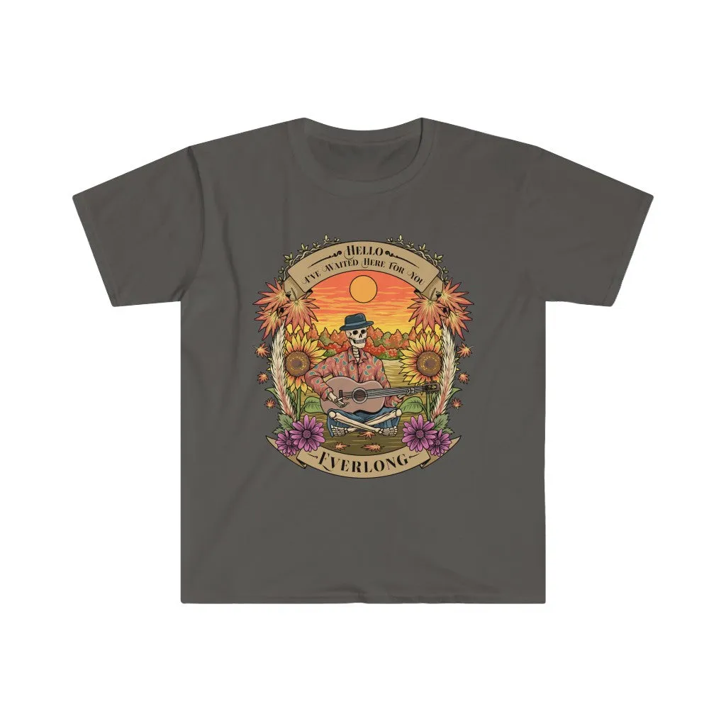 Everlong Skeleton Tee on Softstyle