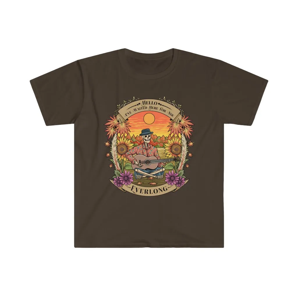 Everlong Skeleton Tee on Softstyle