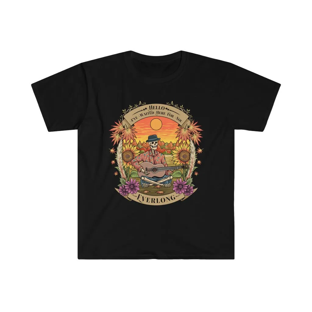 Everlong Skeleton Tee on Softstyle