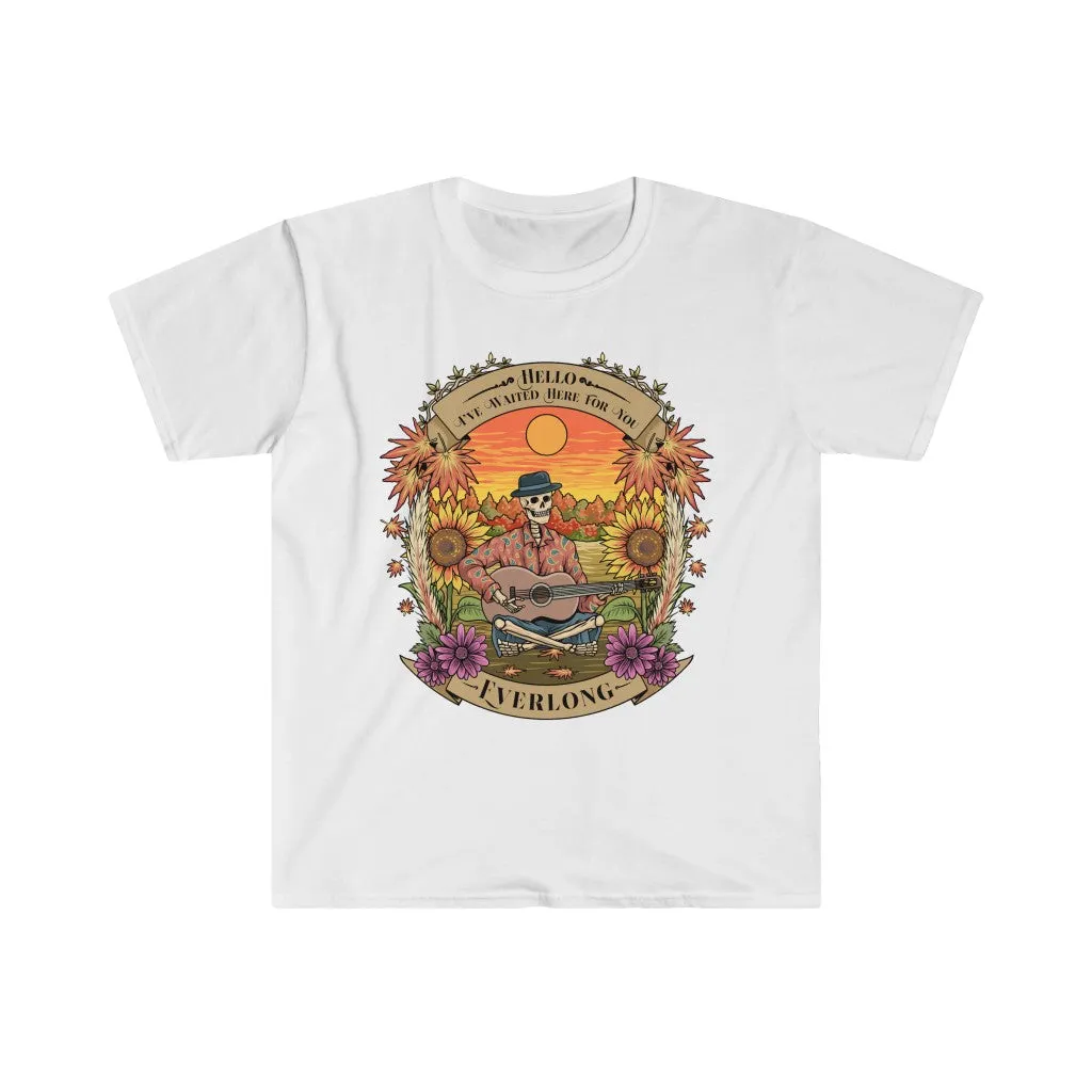 Everlong Skeleton Tee on Softstyle