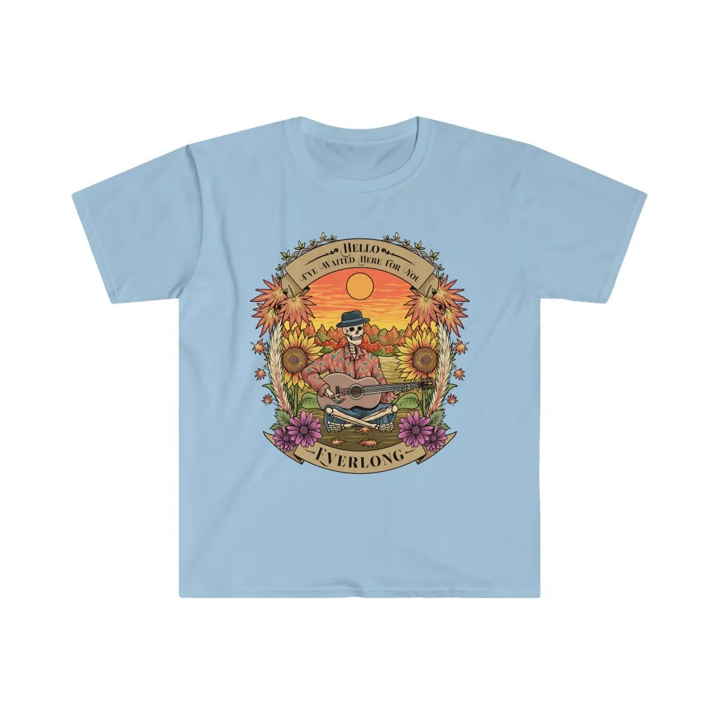Everlong Skeleton Tee on Softstyle