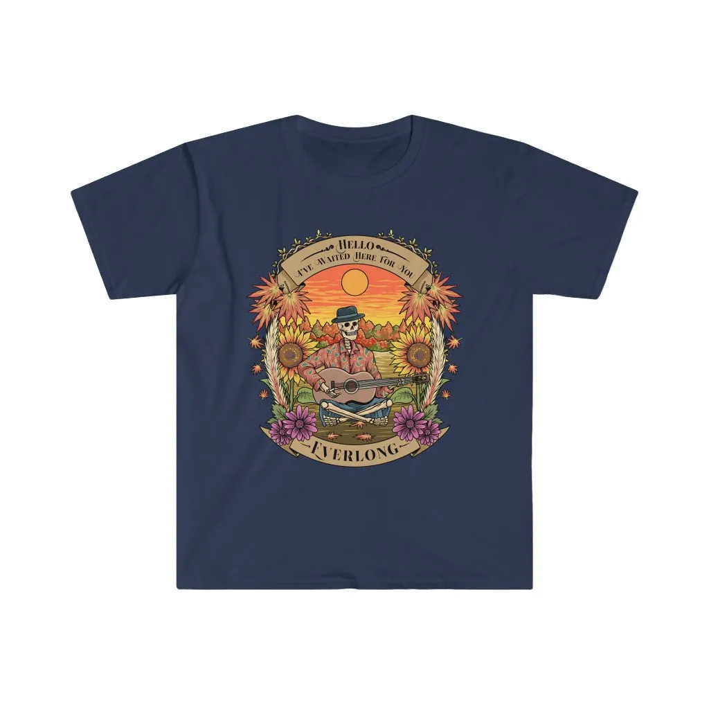 Everlong Skeleton Tee on Softstyle