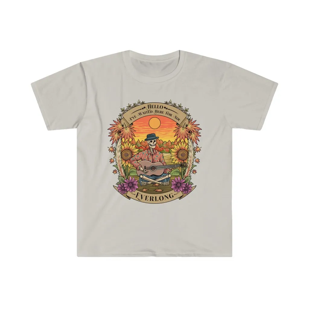 Everlong Skeleton Tee on Softstyle