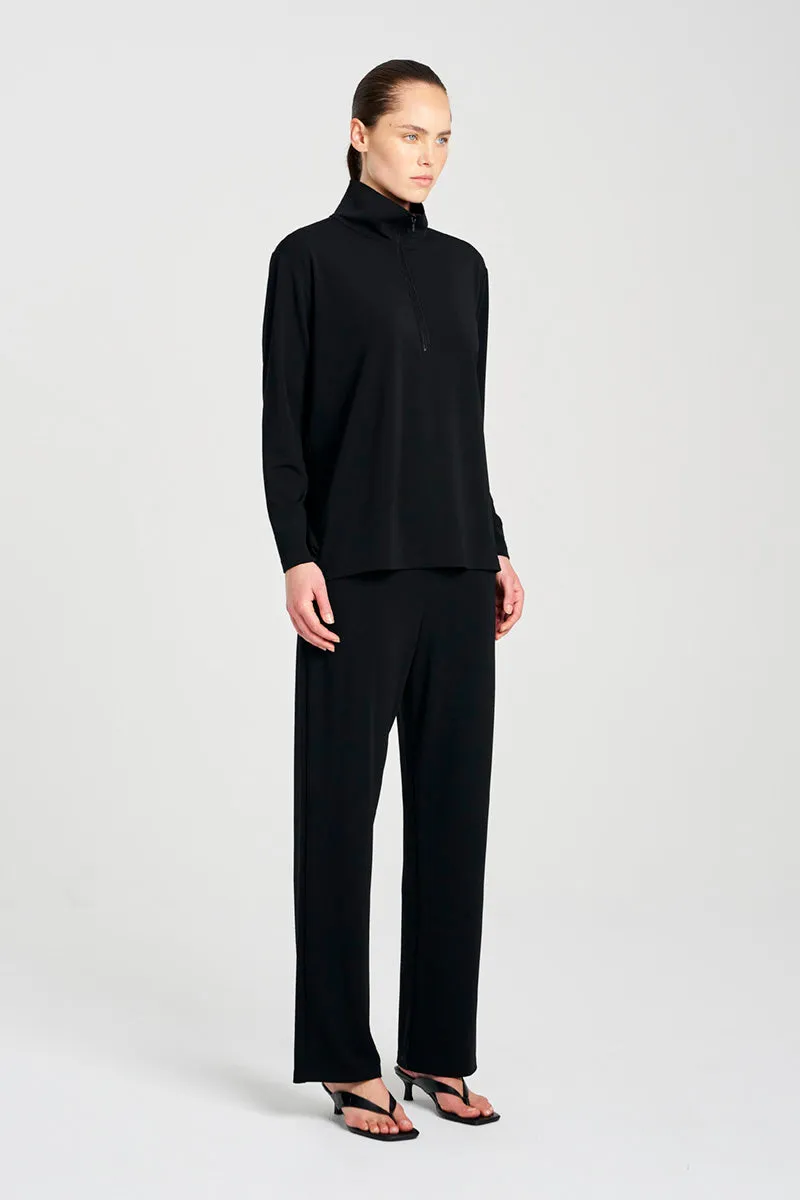 F007 8359  ZIP FRONT SWEATER