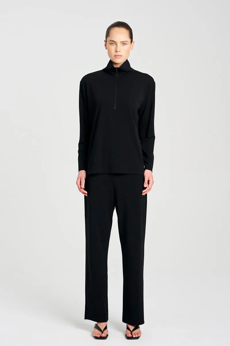 F007 8359  ZIP FRONT SWEATER