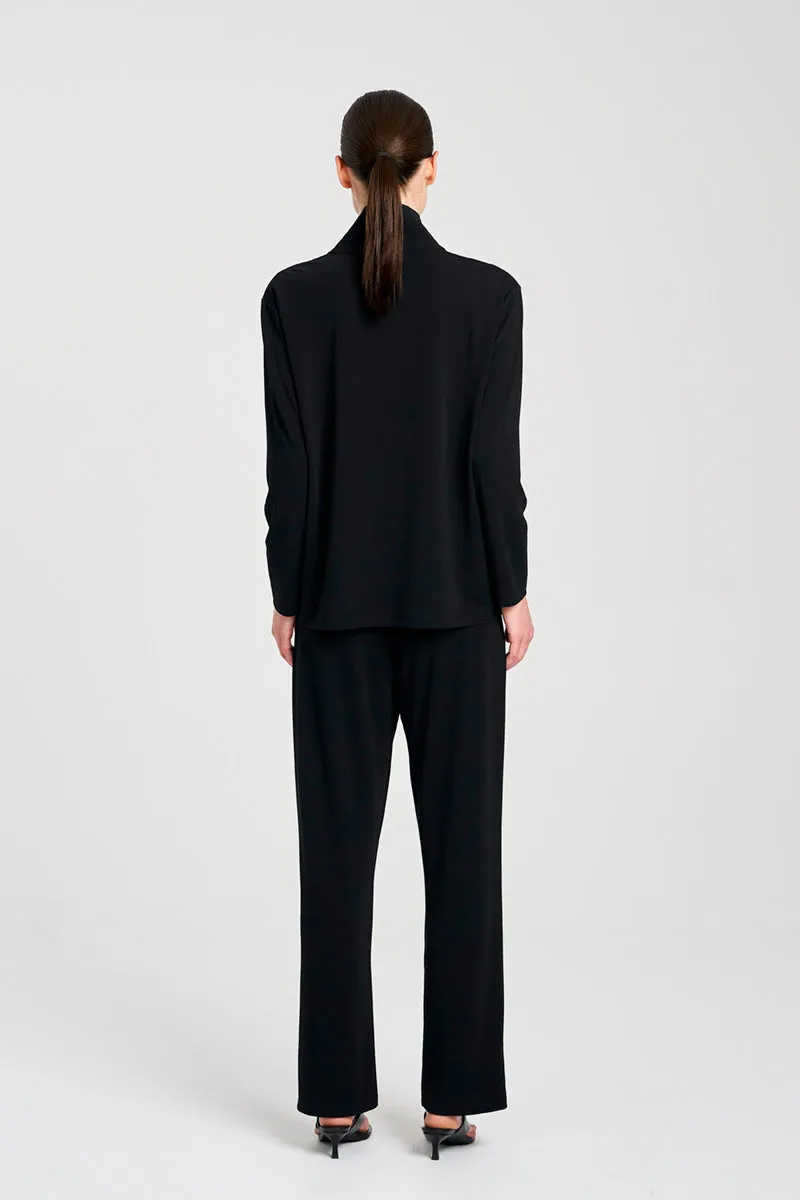 F007 8359  ZIP FRONT SWEATER