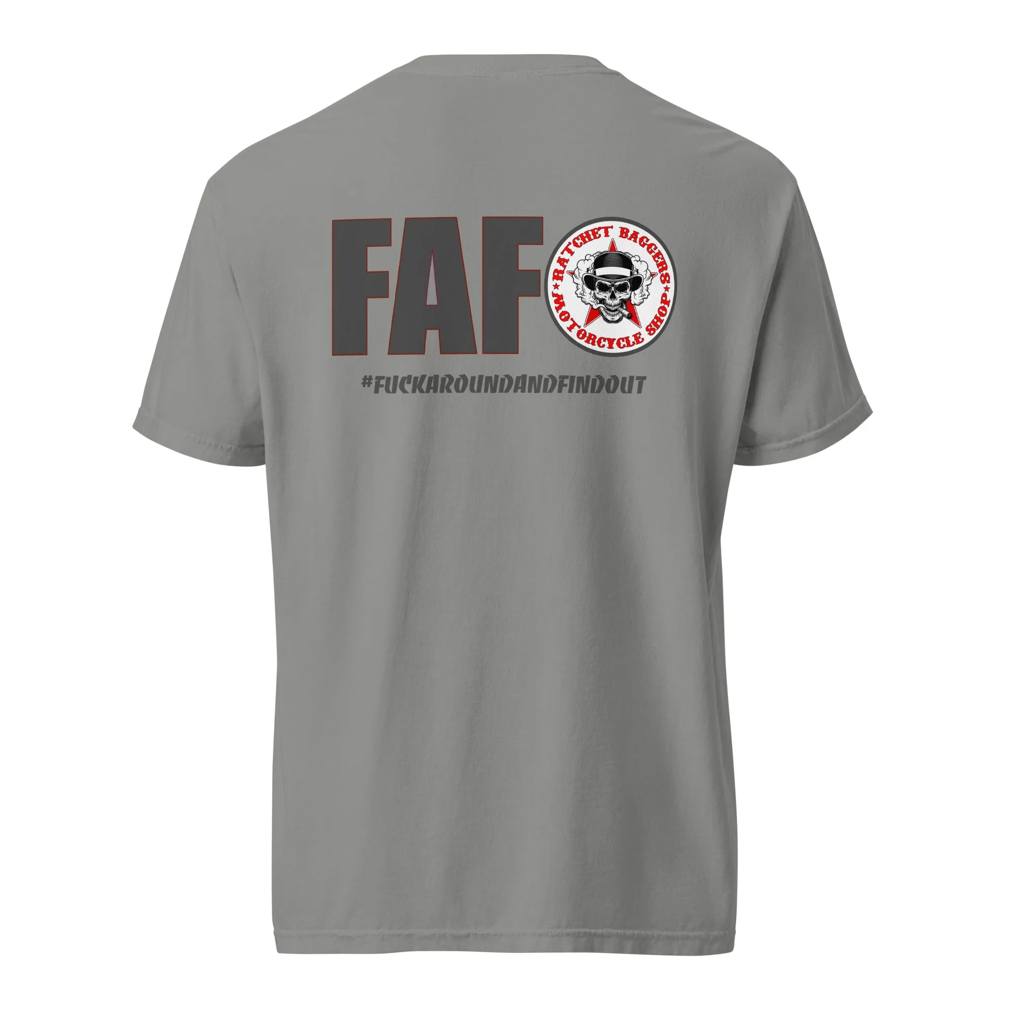 FAFO Logo Unisex garment-dyed heavyweight t-shirt