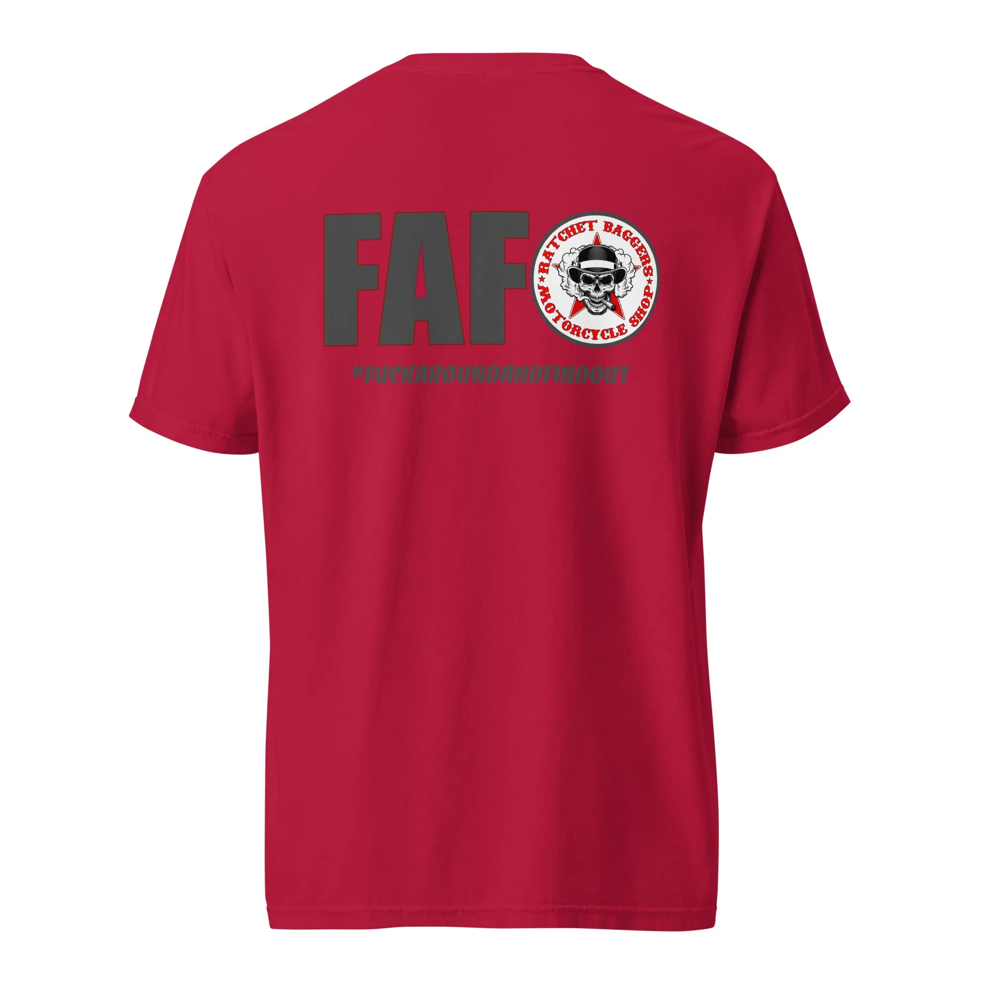 FAFO Logo Unisex garment-dyed heavyweight t-shirt