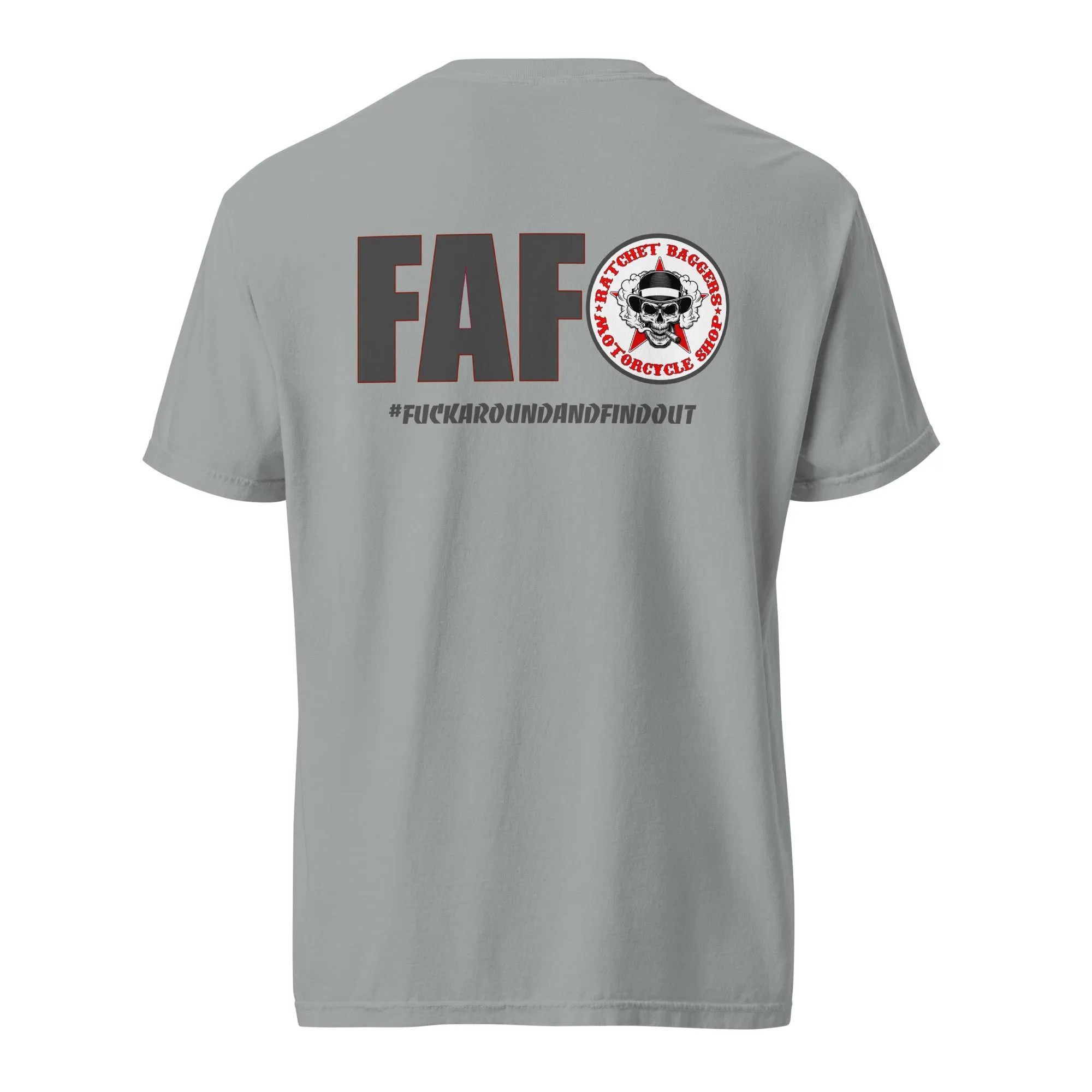 FAFO Logo Unisex garment-dyed heavyweight t-shirt