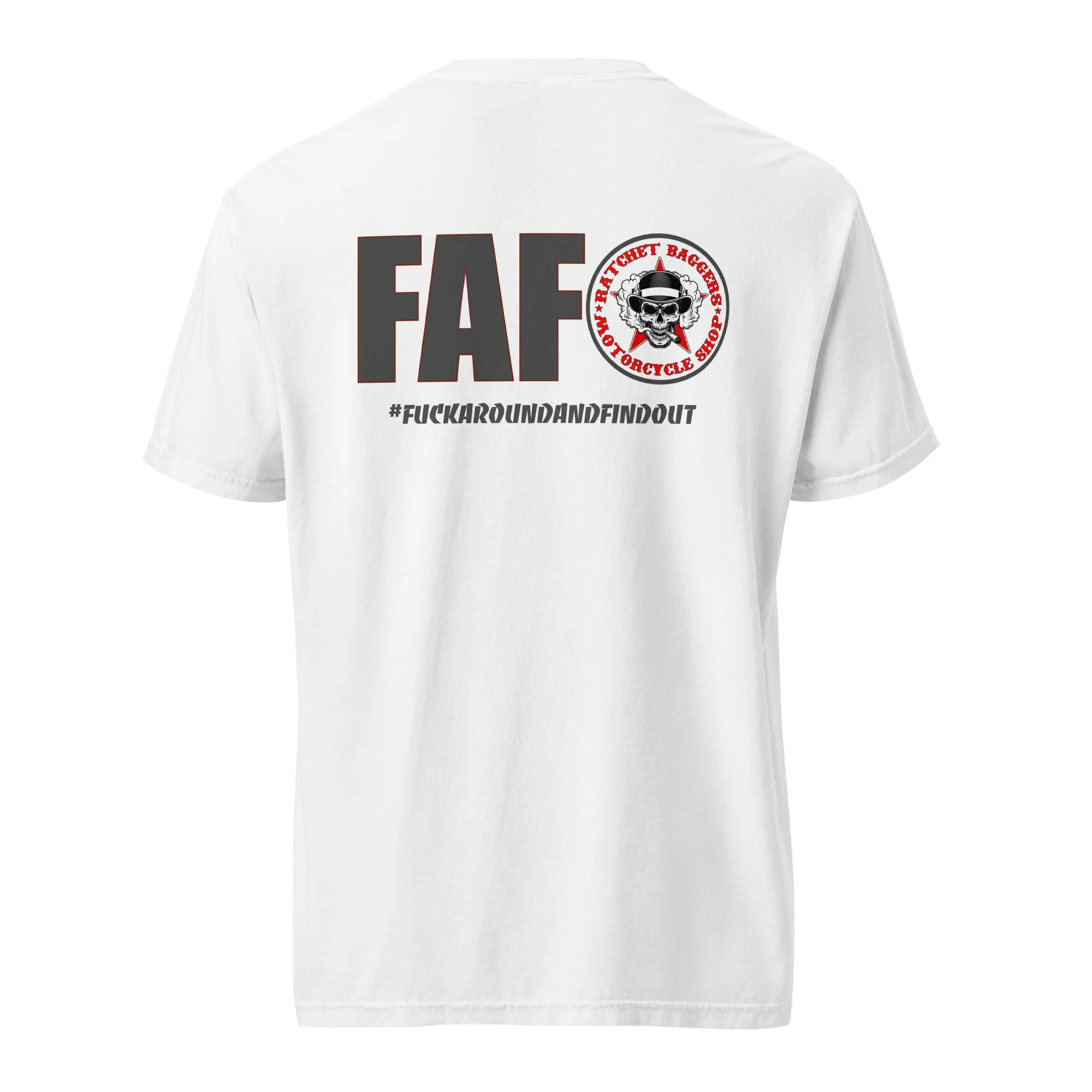 FAFO Logo Unisex garment-dyed heavyweight t-shirt