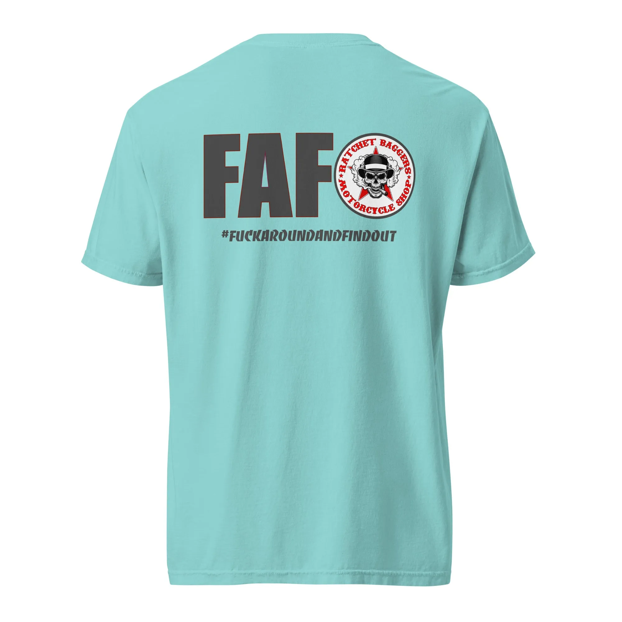 FAFO Logo Unisex garment-dyed heavyweight t-shirt