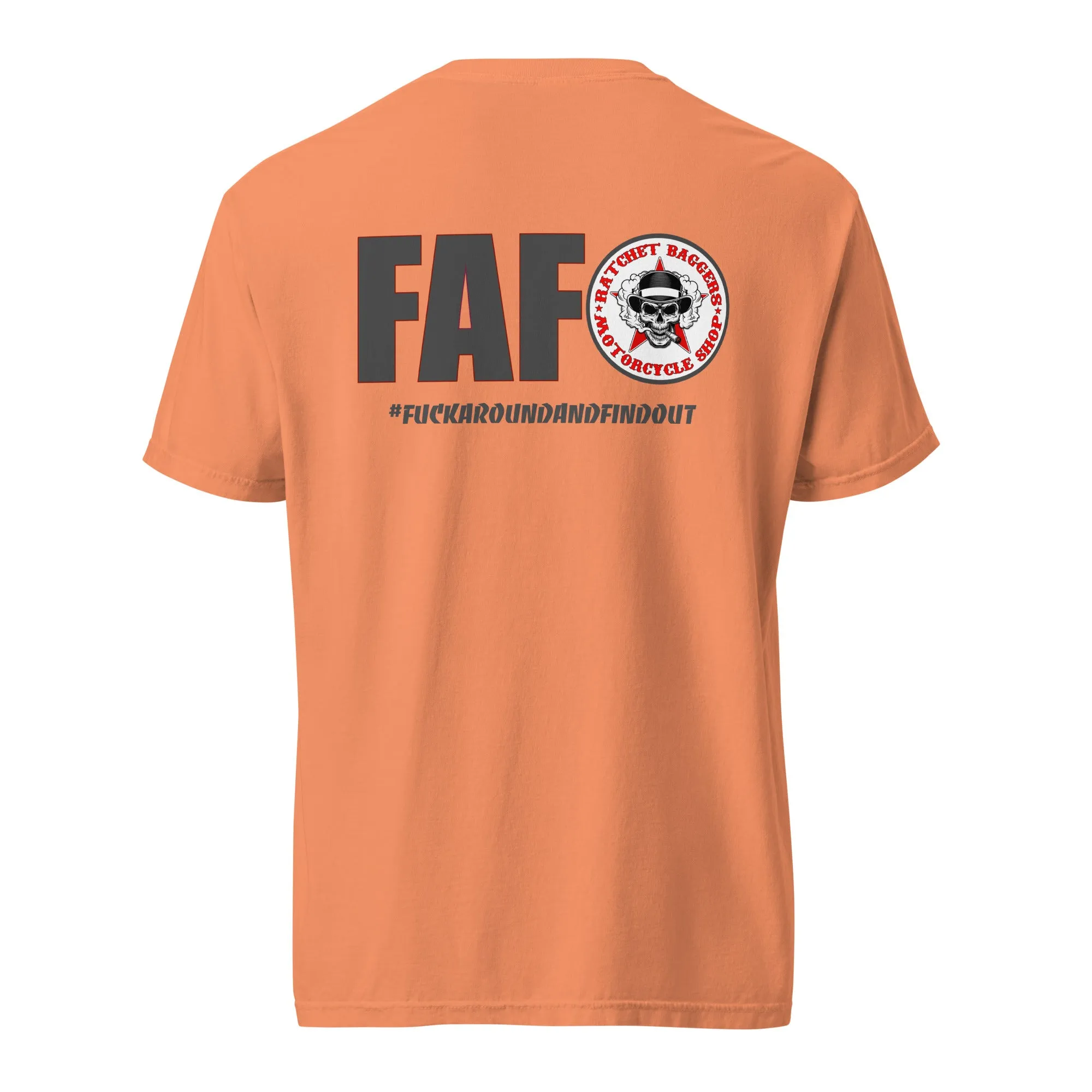 FAFO Logo Unisex garment-dyed heavyweight t-shirt
