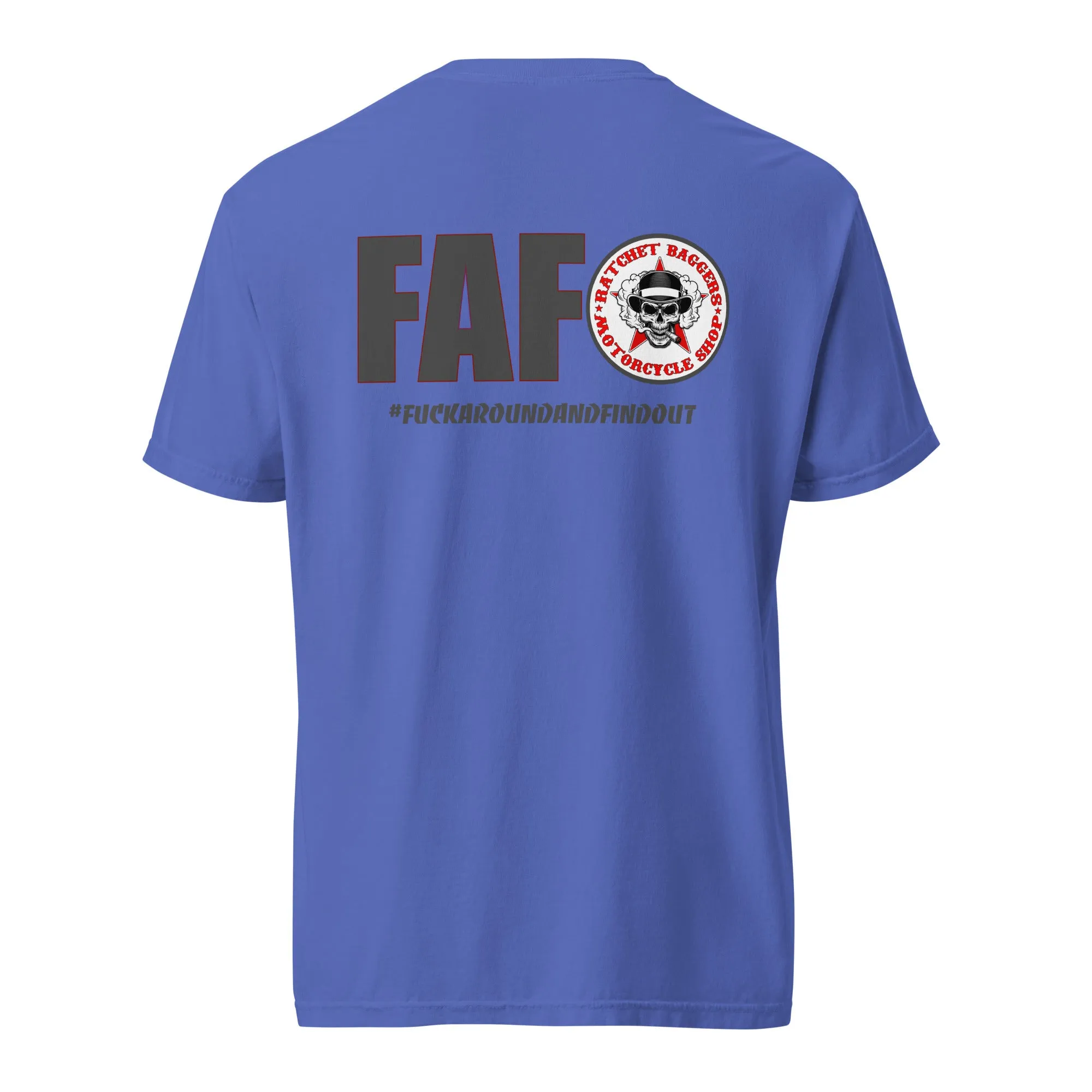 FAFO Logo Unisex garment-dyed heavyweight t-shirt