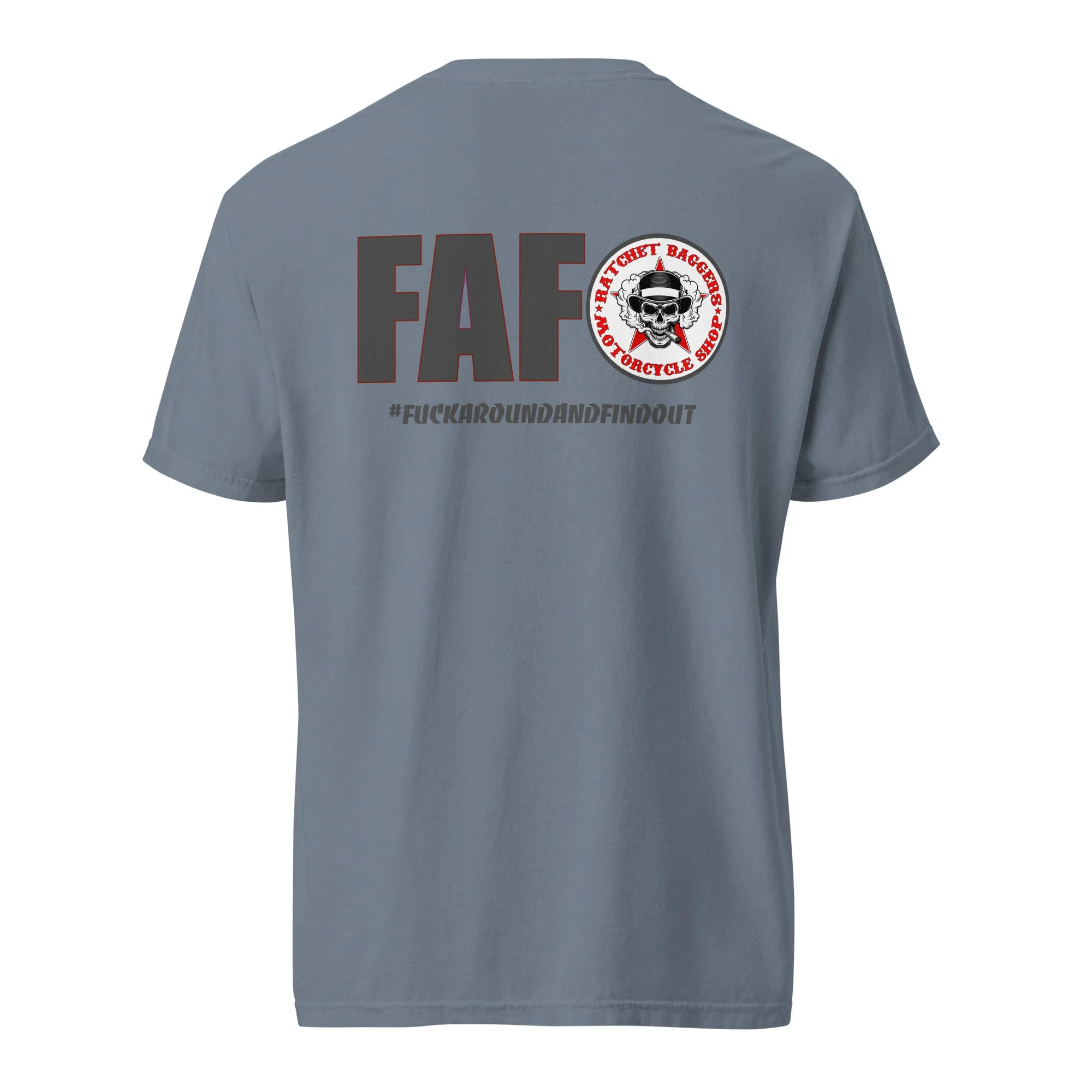 FAFO Logo Unisex garment-dyed heavyweight t-shirt
