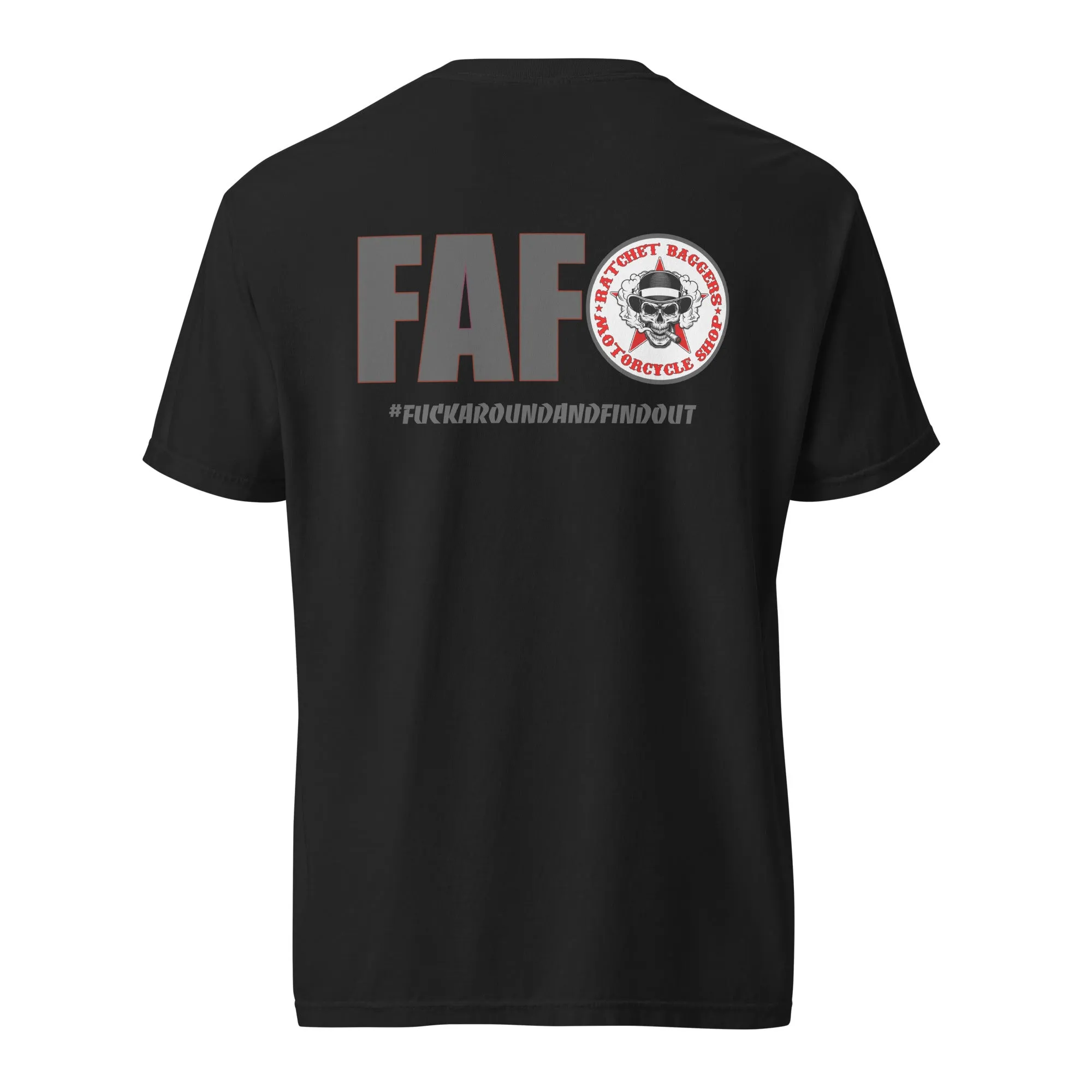 FAFO Logo Unisex garment-dyed heavyweight t-shirt