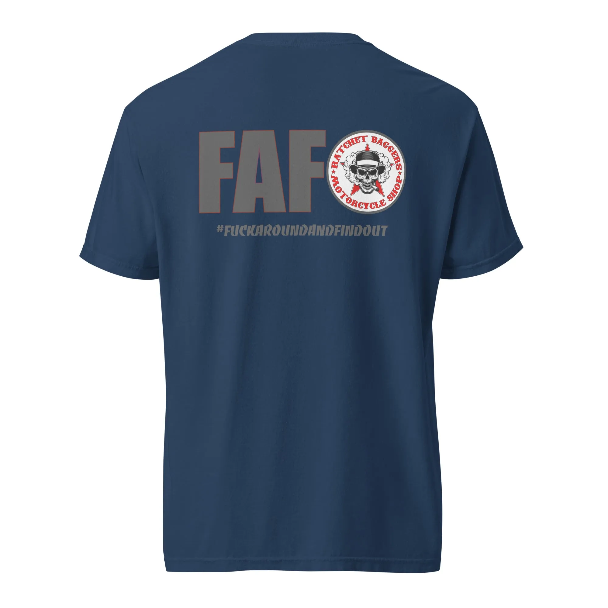 FAFO Logo Unisex garment-dyed heavyweight t-shirt