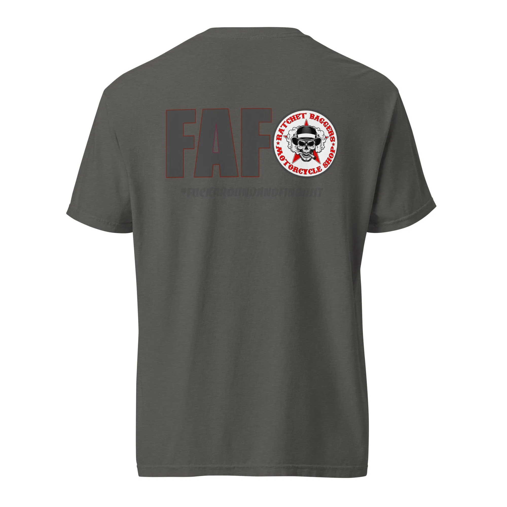 FAFO Logo Unisex garment-dyed heavyweight t-shirt