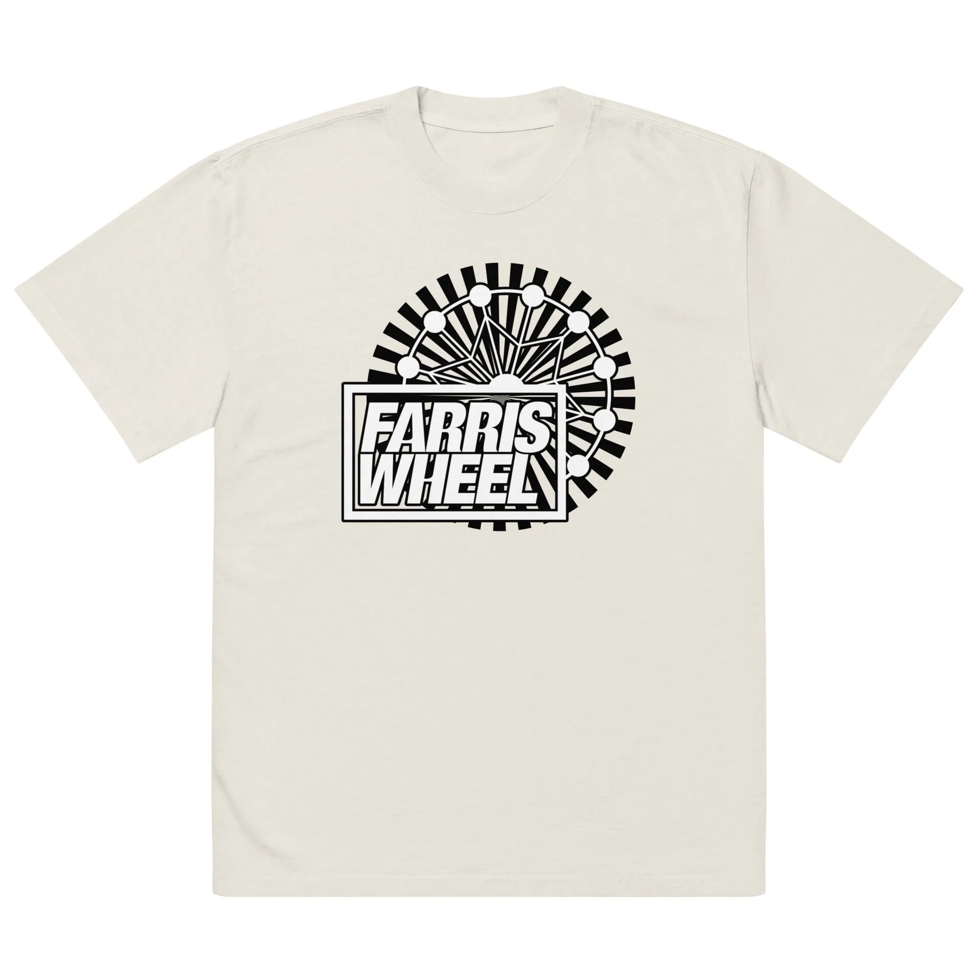 Farris Wheel Oversized Faded T-shirt