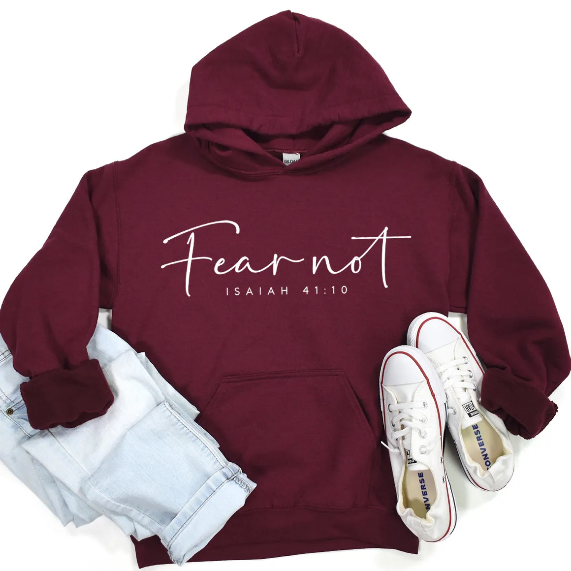 Fear Not - Isaiah 41:10 Hoodie