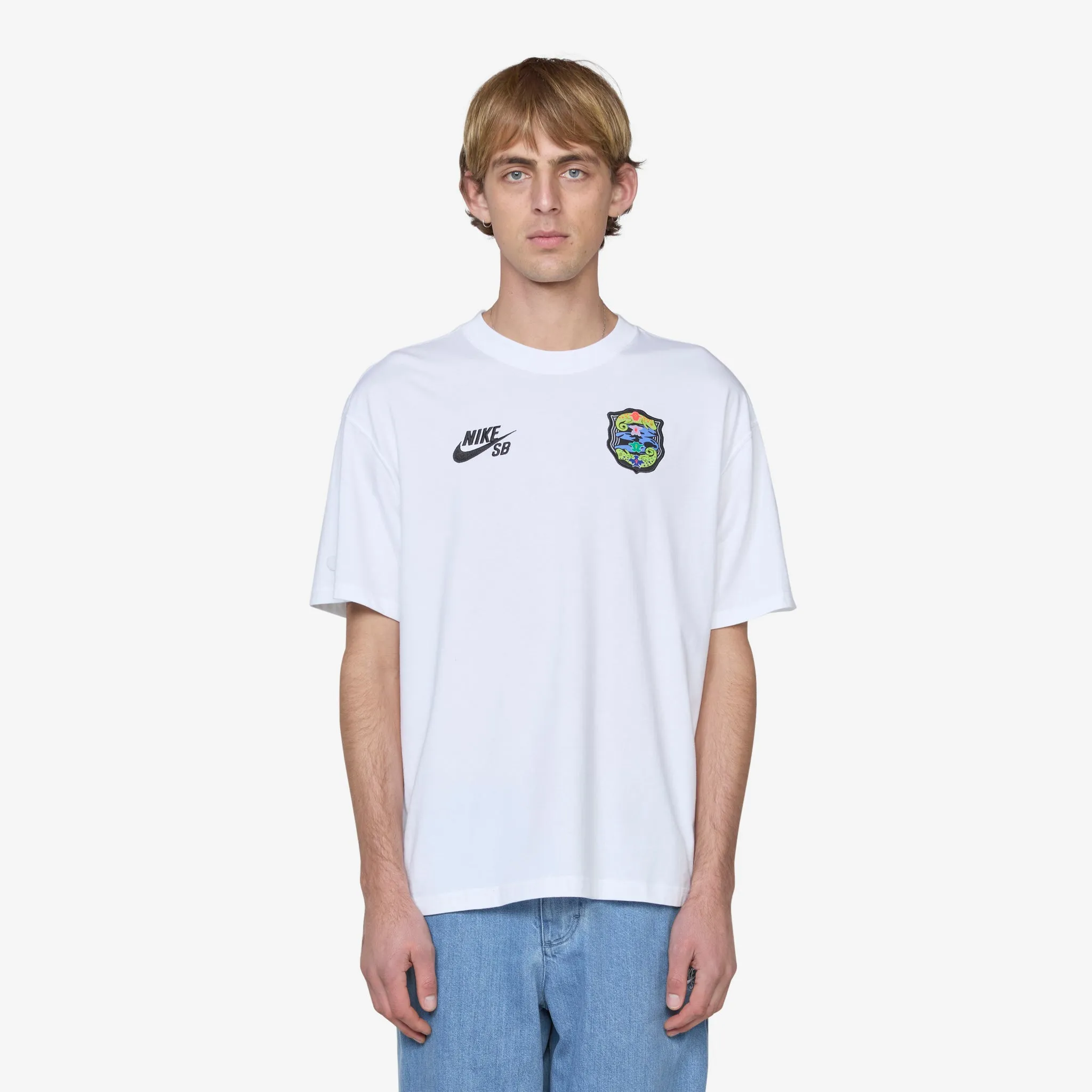 Federation Agnostic Olympic Skate T-Shirt White