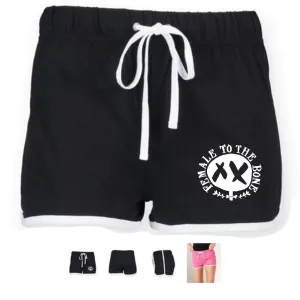 Female To The Bone - Retro Shorts