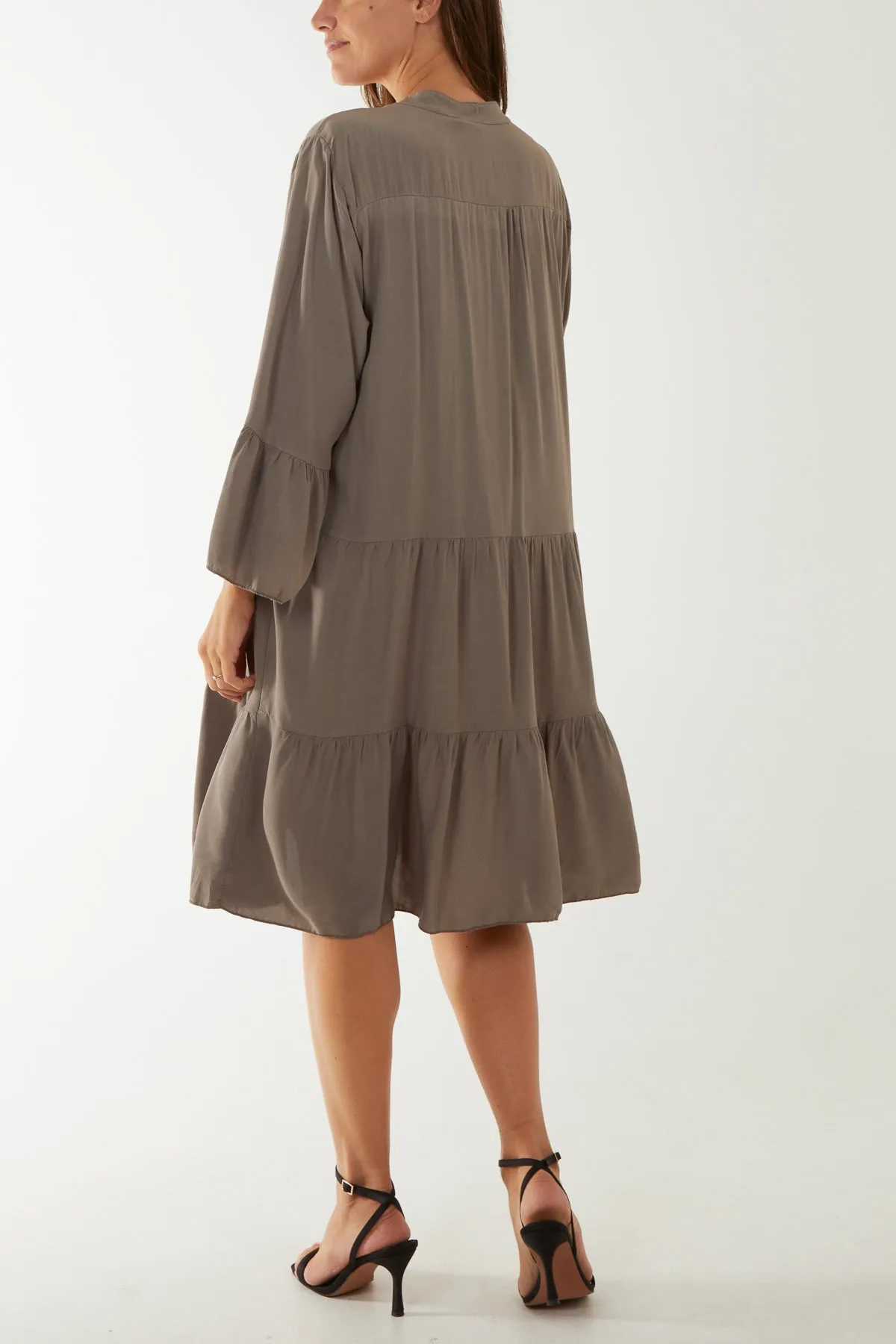 Flare Smock Dress