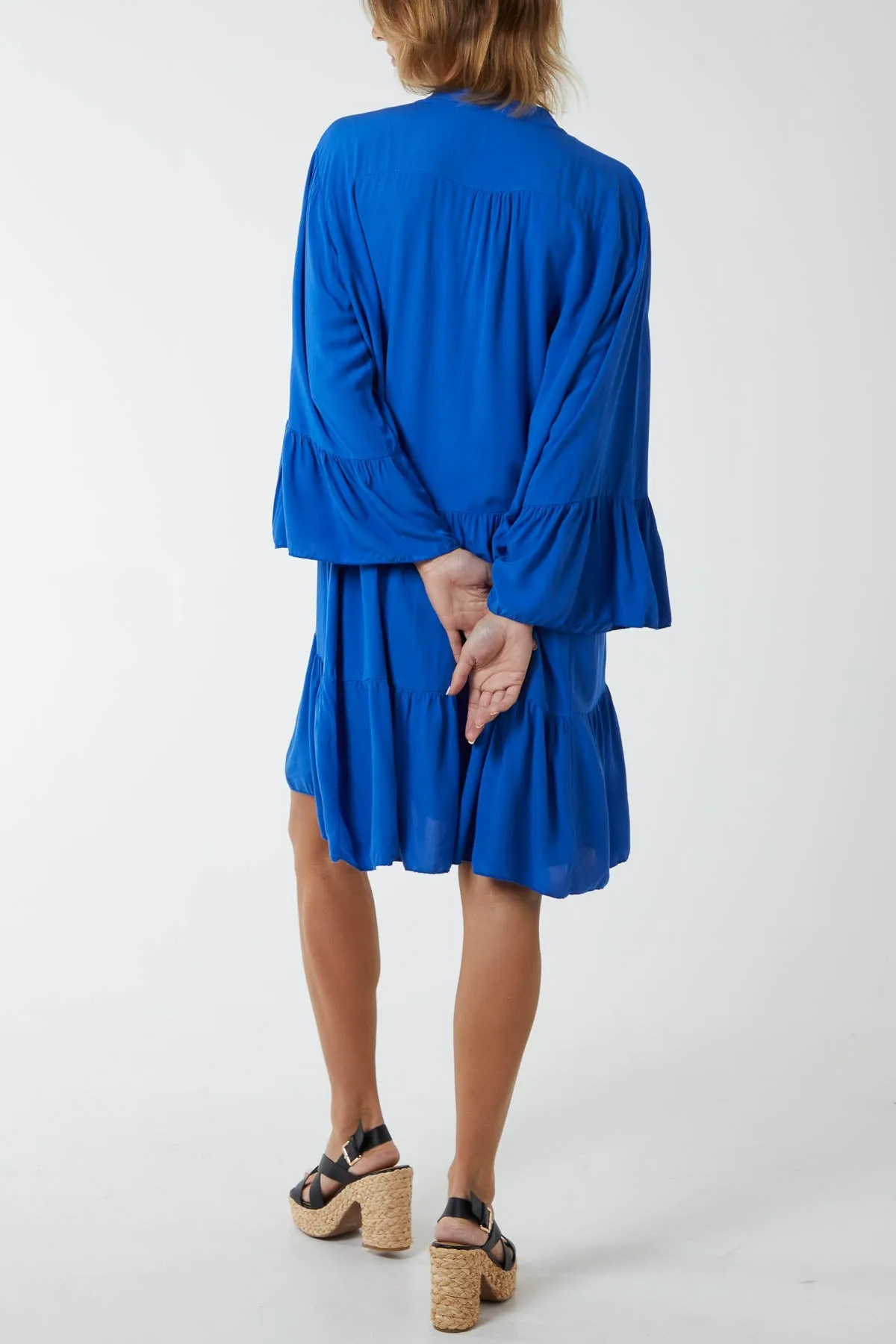 Flare Smock Dress