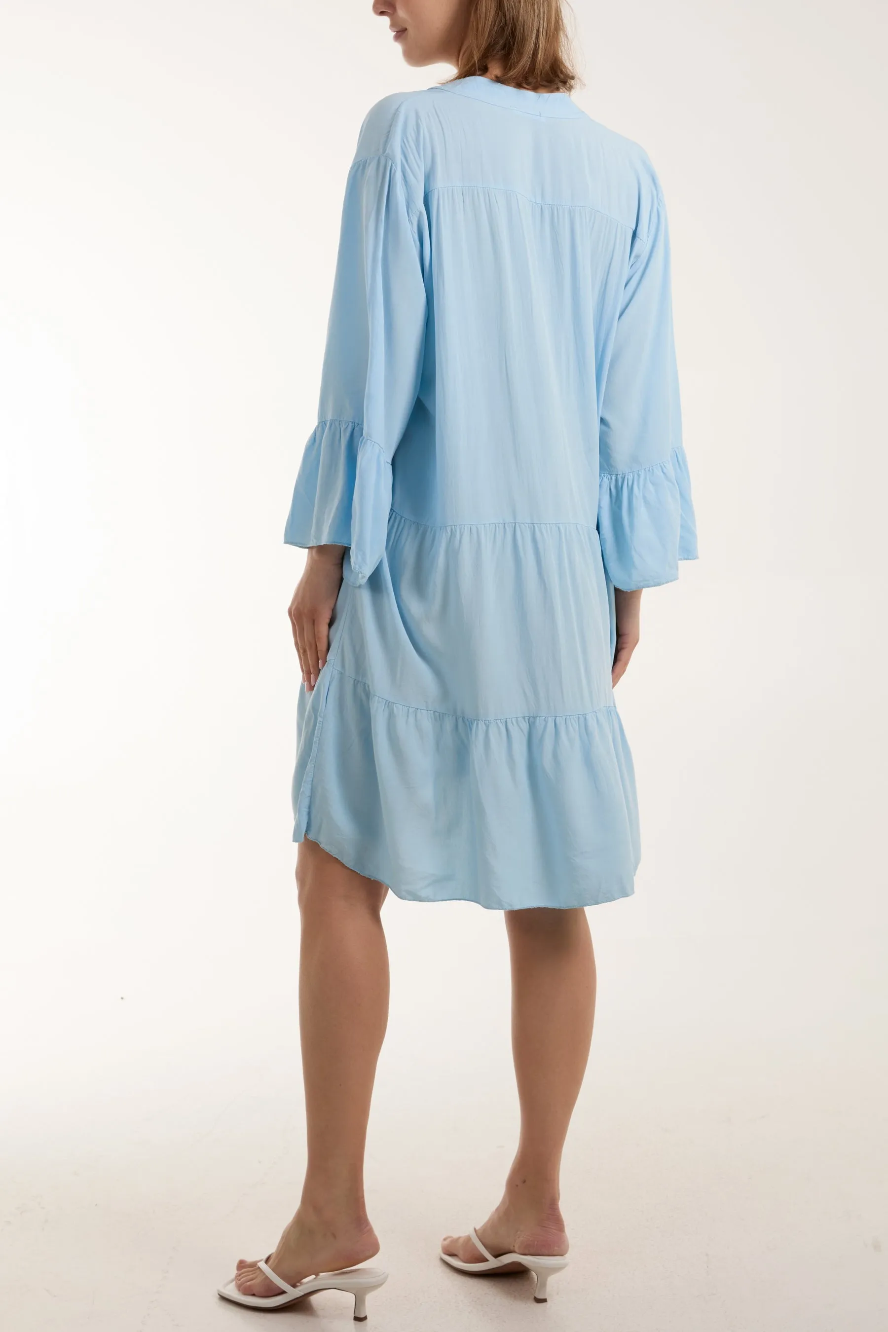 Flare Smock Dress