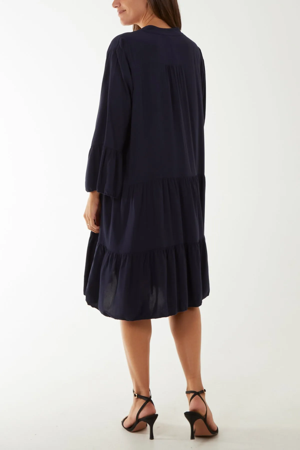 Flare Smock Dress