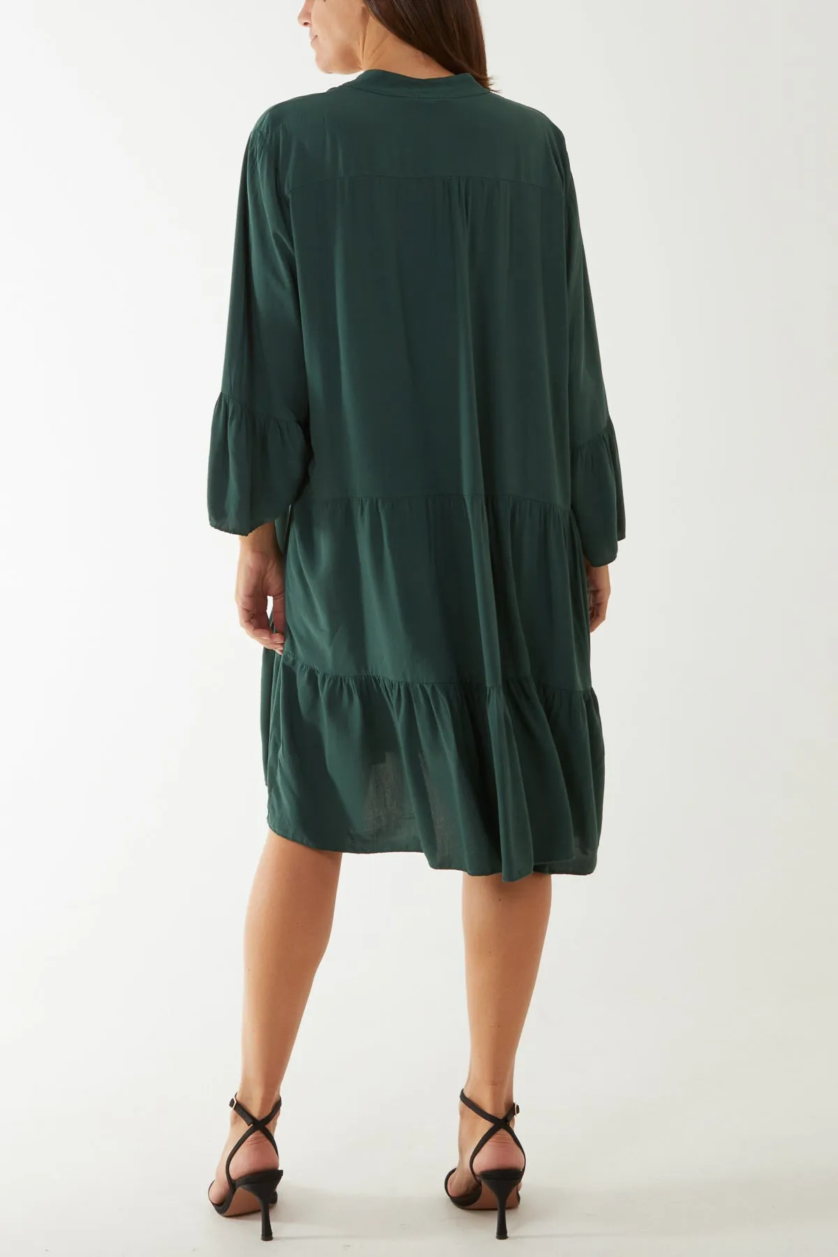 Flare Smock Dress