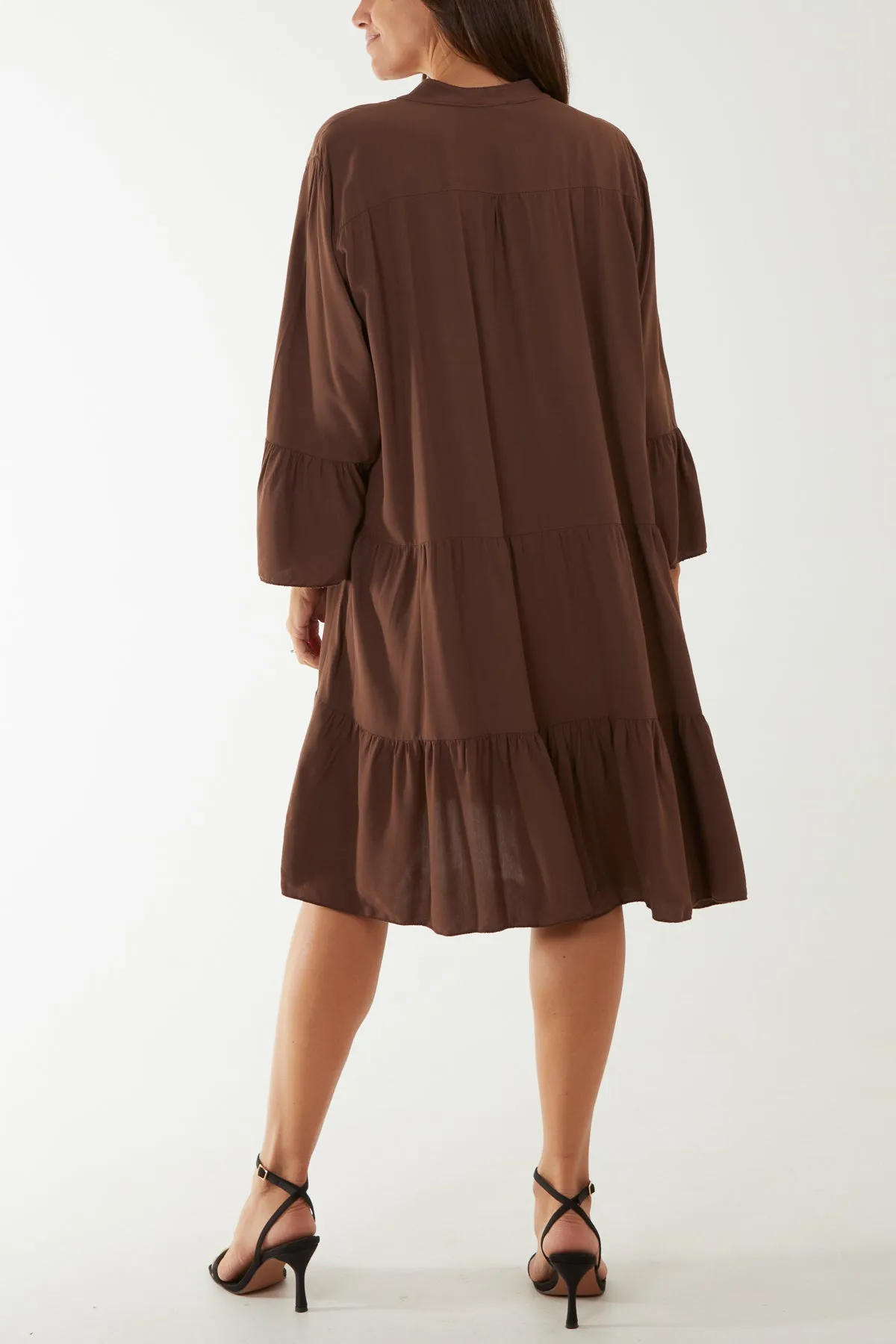 Flare Smock Dress