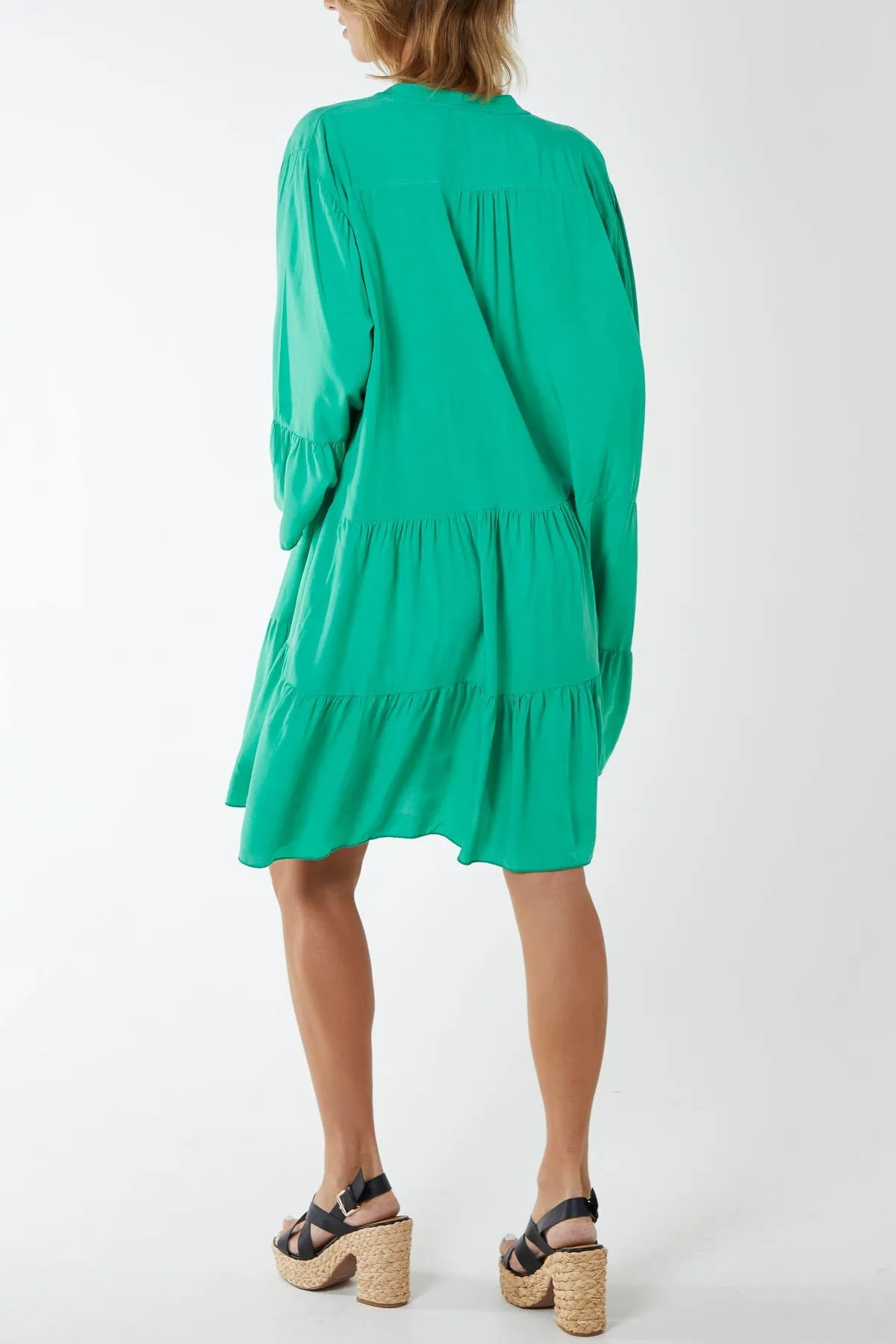 Flare Smock Dress