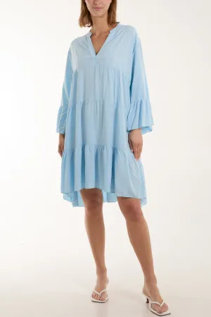 Flare Smock Dress